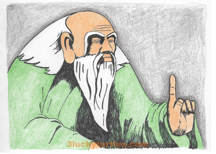 Image for post A re-imagination of Laozi's appearance.